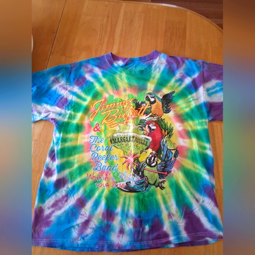 Tie-Dye  T-Shirt H Harriton 2012 Jimmy Buffett